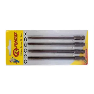 Rico Matkap Ucu Torx Bits Uç Seti Takımı S2 Çelik 4 Parça 150Mm - 005-Kk1123