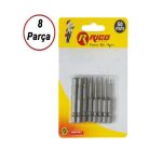 Rico 8 Parça Allen Alyan Bits Uç Seti 50 mm