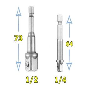 Rico 1/4-1/2 Matkap Lokma Tutucu Ucu Seti - 005-Kk1314