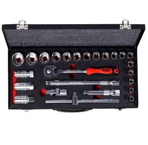 Rico 1/2 25 Parça 6 Köşe Lokma Takımı Seti - 006-RC1126