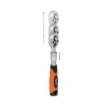 Rico 1/2 72 Diş Uzatmalı Lokma Cırcır Kolu