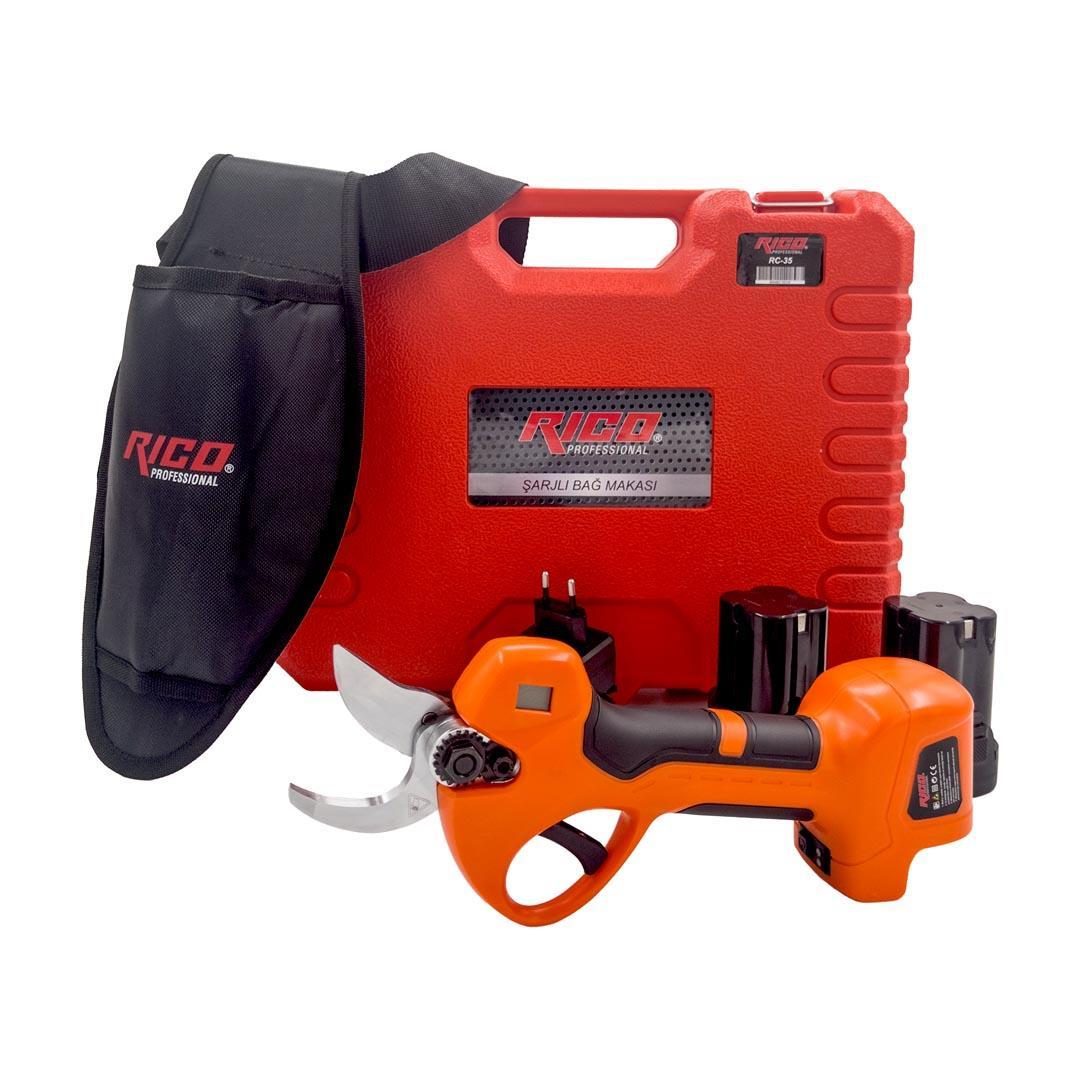 Rico Şarjlı Bahçe Dal Bağ Budama - 025-Rc4607 Rico Şarjlı Bahçe Dal Bağ Budama Makası 16,8V