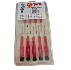 Rico Saatçi Tornavida Takımı Seti Ve Torx Seti Cımbız 10 Parça - 003-RK0057