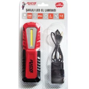 Rico Şarjlı Mıknatıslı Led Lamba 240 Lümen