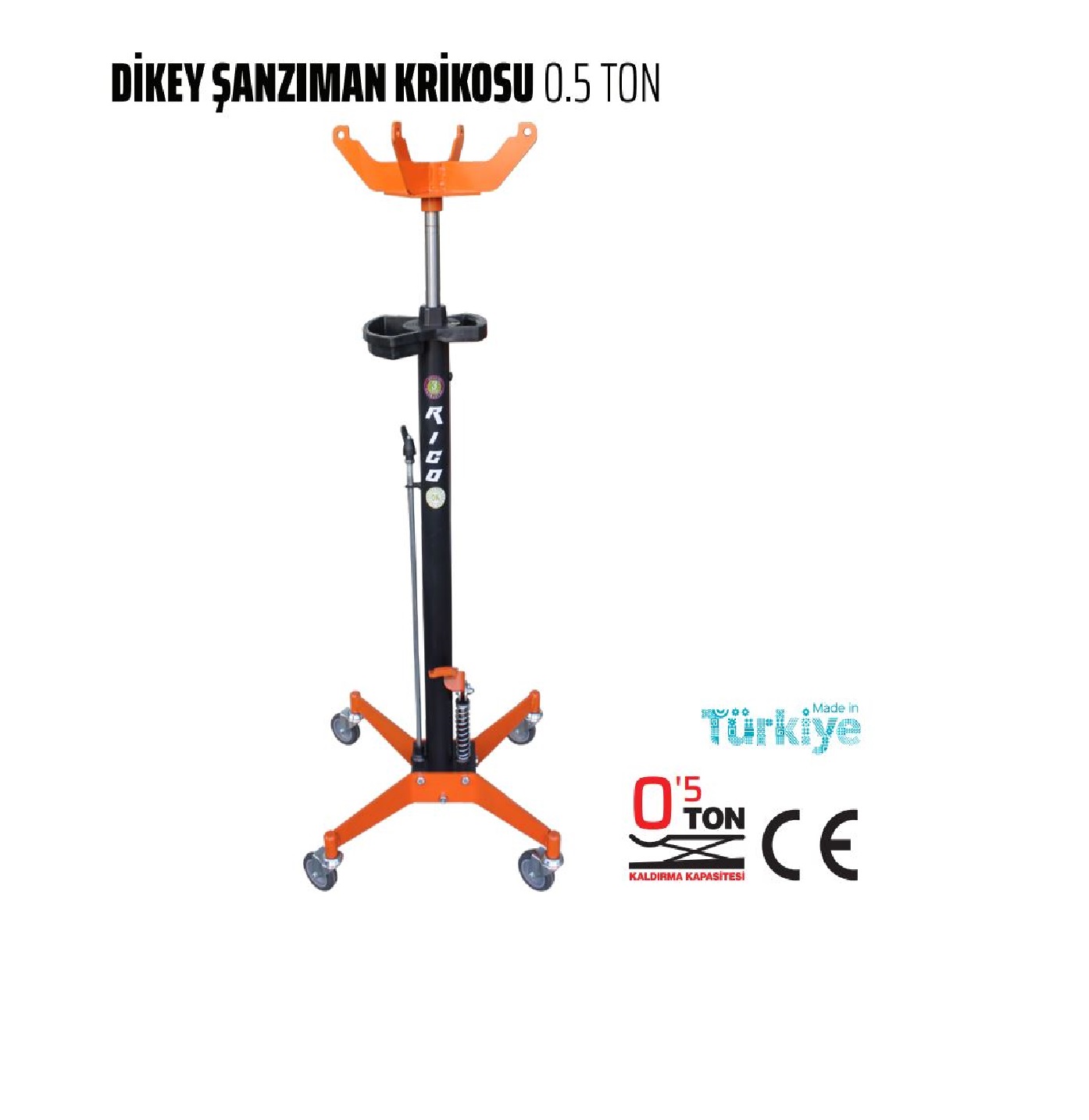 Şanzıman Krikosu - 013-Rc6023 Rico Dikey Şanzıman Krikosu 500 Kg