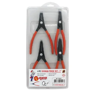 Rico 4 Parça 180Mm Segman Pensesi Takımı Seti - 001-Rc5557