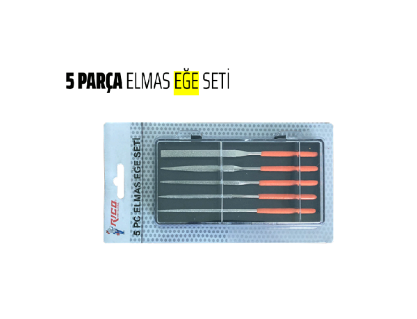 Rico 5 Parça Mini Elmas Eğe Seti - 012-Rc2140