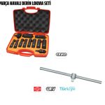 Rico Havalı Lokma Takımı Seti 12 Parça 1/2 6 Köşe 1/2 300mm T Kol