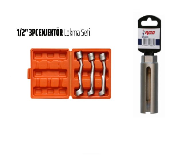 Rico 1/2 Sensör Sökme Seti Enjektör Sökme Takımı 22MM - RC133123