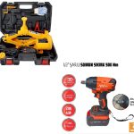 Rico 1/2 Şarjlı Somun Sökme Sıkma 500Nm 2 Ton Elektrikli Kriko