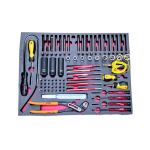 Rico 99 Parça Dolu Takım Arabası içi Bits Torx Uçlar