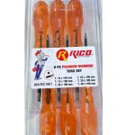 Rico 6 Parça Elmas Uçlu Düz Yıldız Tornavida Seti Premium Diamond