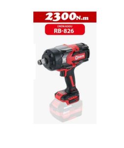 ARM 3/4 Şarjlı Darbeli Bijon Lastik Sökme Sıkma Tabancası (Aküsüz) 2300 N.m - RB-826E ARM 3/4 Şarjlı Darbeli Bijon Lastik Sökme Sıkma Tabancası (Aküsüz) 2300 N.m - RB-826E