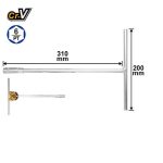 ingco T-Saplı Lokma Anahtarı 12mm