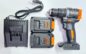 Rico Darbeli Şarjlı Matkap Çelik Mandren Çift Akü 20V - 028-RE0016