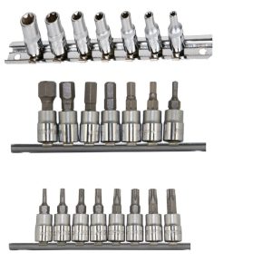 Rico 1/4 E Lokma Takımı Allen Torx Bits Seti 22 Parça