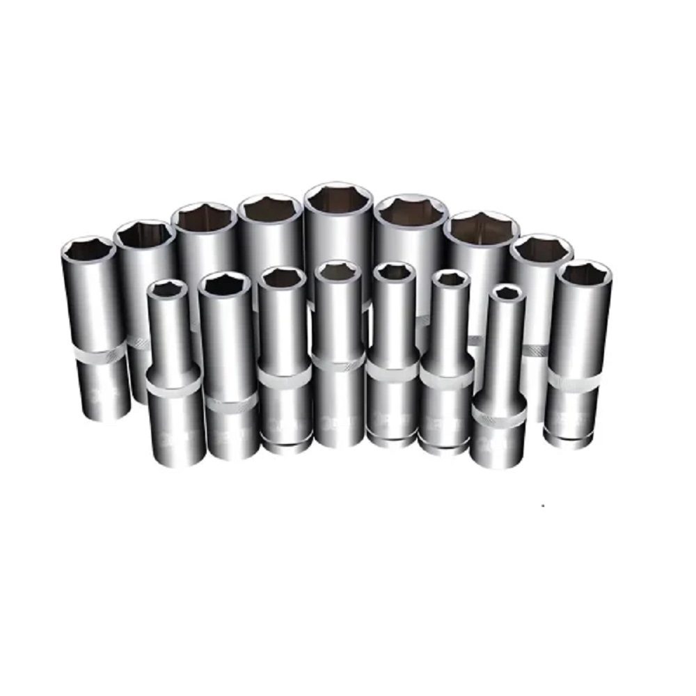 Arm 1/2 Uzun Derin Lokma Takımı 6 Köşe Cr-V - Armu0812 Arm 1/2 Uzun Derin Lokma Takımı 6 Köşe Cr-V - Armu0812