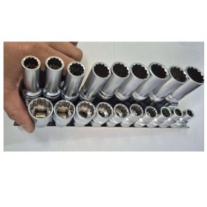 ARM 19 Parça 1/2 CR-V Uzun Kısa Yıldız Lokma Takımı 12 Köşe