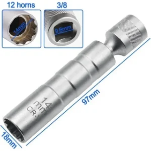 ARM 3/8 Buji Lokması 14mm Yıldız Mafsallı