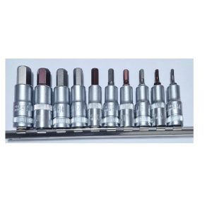 Rico Cr-V 10 Parça 1/2 Kısa Allen Lokma Takımı 