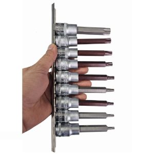 Rico 10 Parça 1/2 Uzun Lokmalı Torx Bits Uç Seti