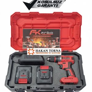 Friko Şarjlı Akülü Matkap Vidalama Seti 21V 4.0Ah Kömürsüz (Brushless)