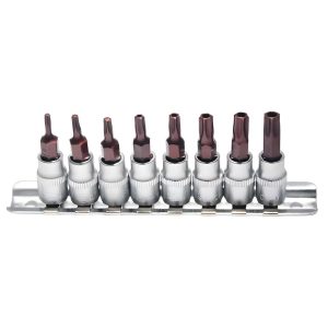 ARM 8 Parça 1/4 Delikli Lokmalı Torx Bits Uç Seti