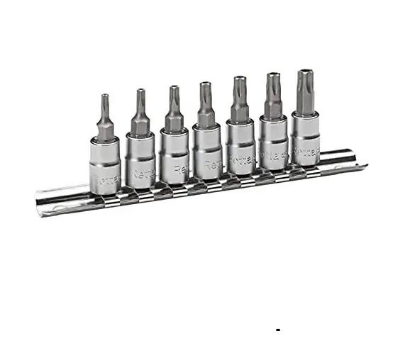 Retta 5 Köşe 1/4 Lokmalı Delikli Torx Takımı - Rtl0704 Retta 5 Köşe 1/4 Lokmalı Delikli Torx Takımı - Rtl0704