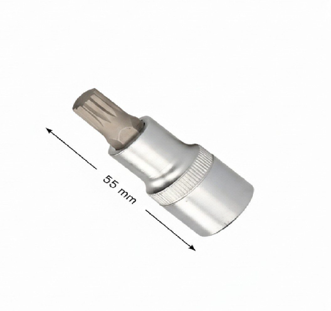 Rico 1/2 M Diş M8 Lokmalı Yıldız Lokma - 007-Rc5508 Rico 1/2 M Diş M8 Lokmalı Yıldız Lokma Bits Torx Kısa