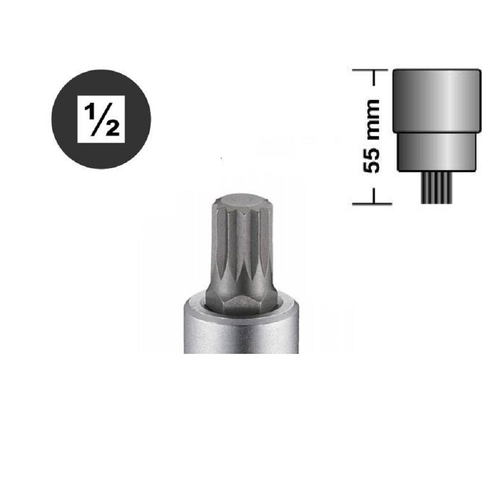Rico 1/2 M Diş M8 Lokmalı Yıldız Lokma - 007-Rc5508 Rico 1/2 M Diş M8 Lokmalı Yıldız Lokma - 007-Rc5508