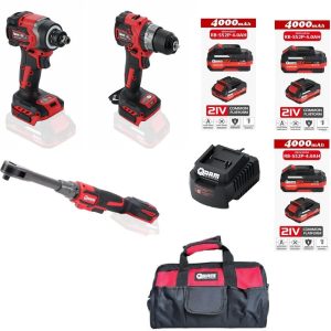 Rico - Arm 1/2 Somun Sökme Sıkma Matkap Seti + Cırcır Seti – Rb-Sd2108-W / Rb-Db2102T / Rb Jl100Al