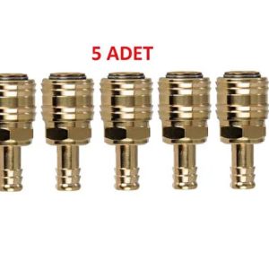 Kompresör Hava Uçları 8mm Gövde Stoper Kompresör Kaplin