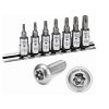 Retta 5 Köşe 1/4 Lokmalı Delikli Torx Takımı 7 Parça